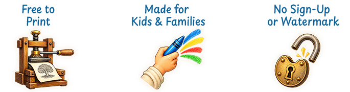Free to print. Made for kids and families. No sign-up or watermark.