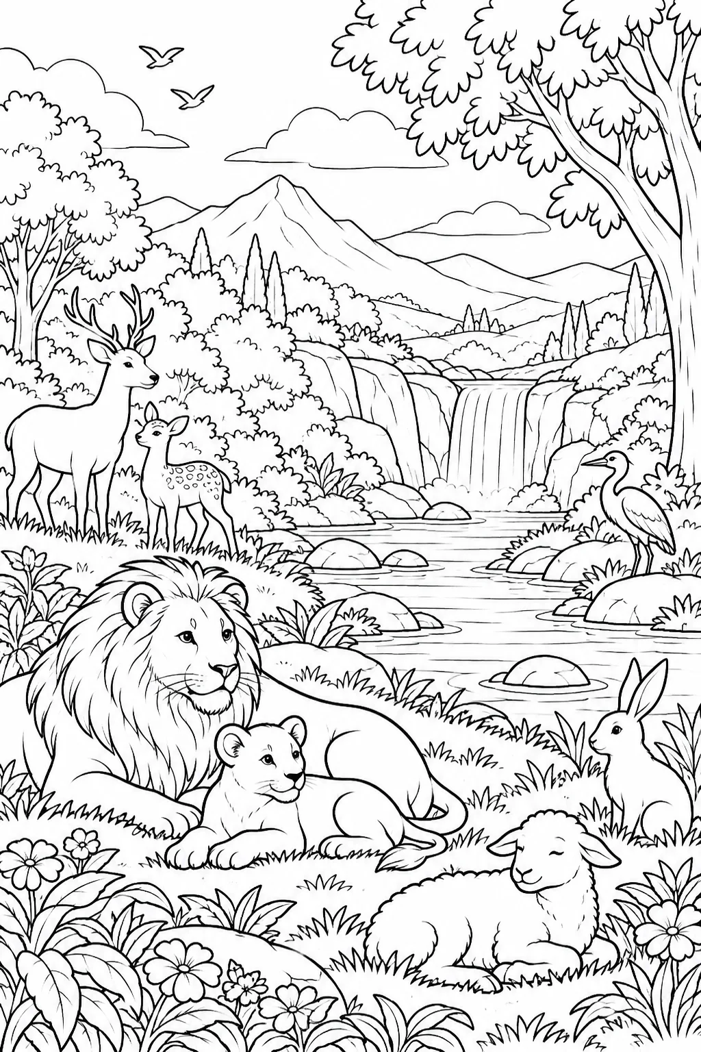 The Seventh Day Bible coloring page